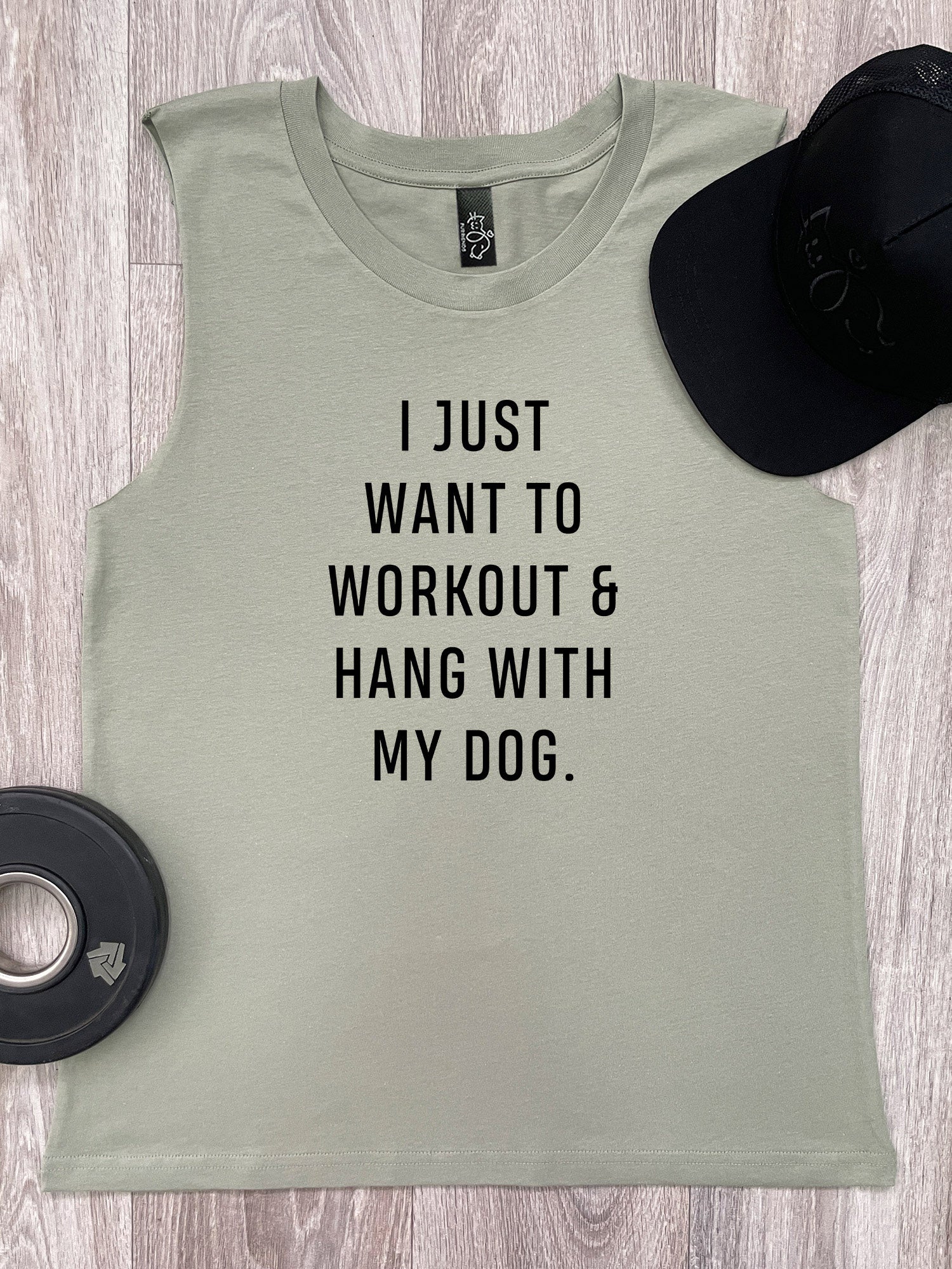 Workout & Hang With My Dog Marley Tank