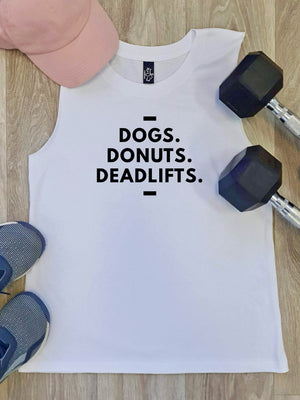 Dogs. Donuts. Deadlifts. Marley Tank