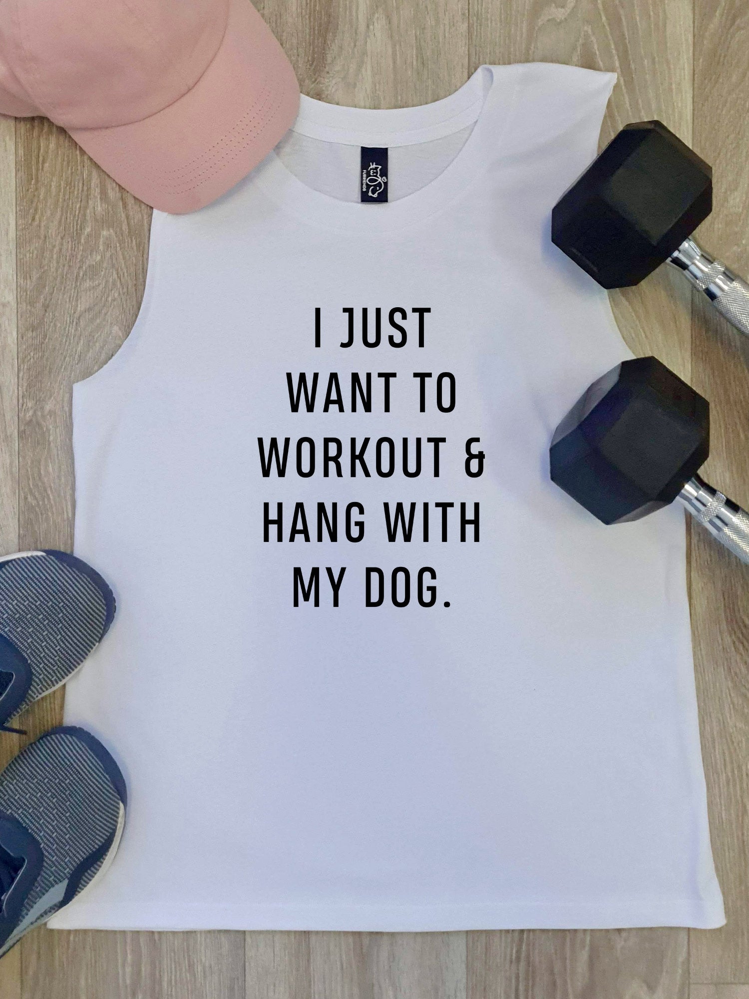 Workout & Hang With My Dog Marley Tank