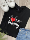 I Love My Bunny Ava Women's Regular Fit Tee