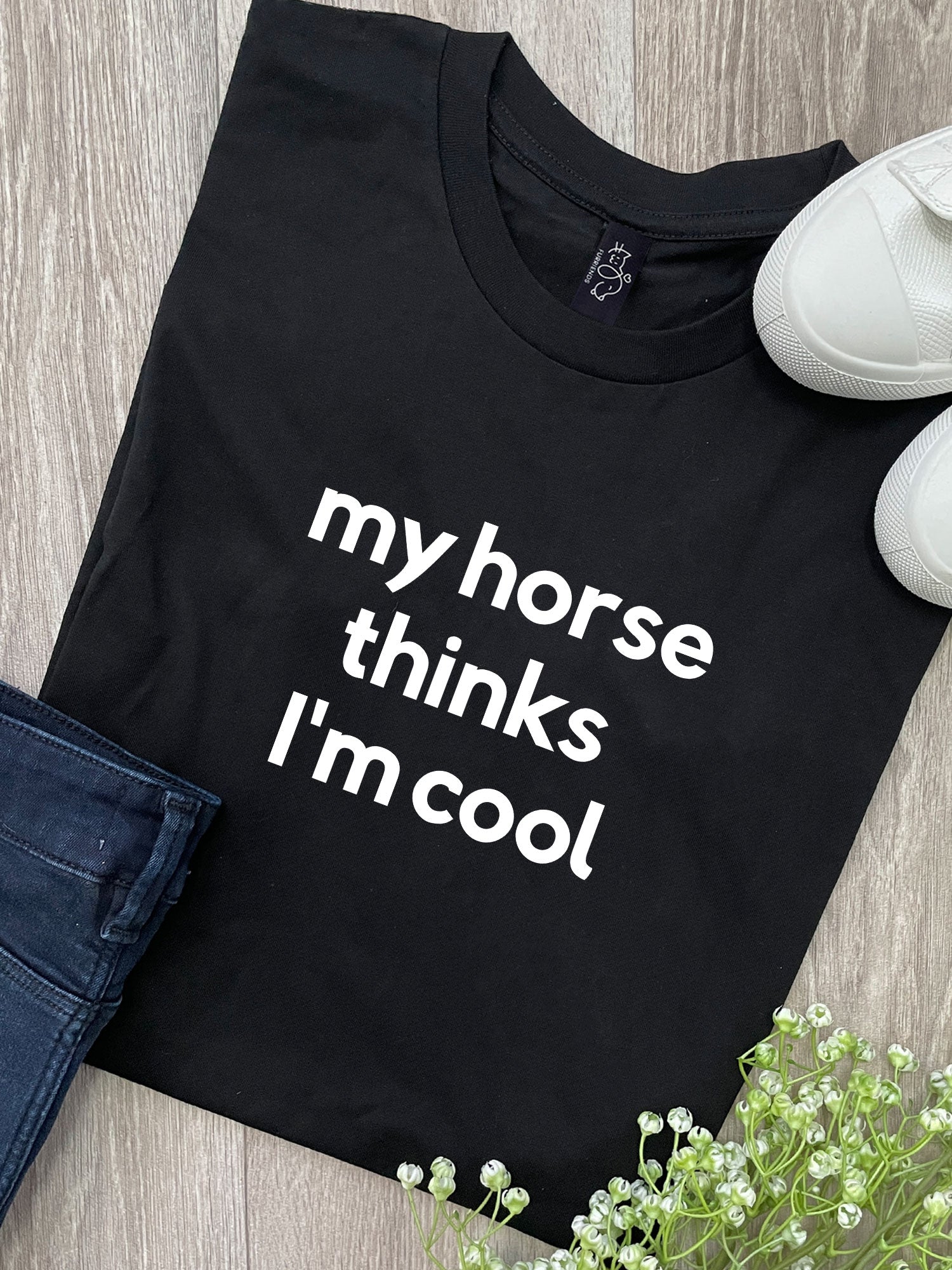 My Horse Thinks I'm Cool Ava Women's Regular Fit Tee
