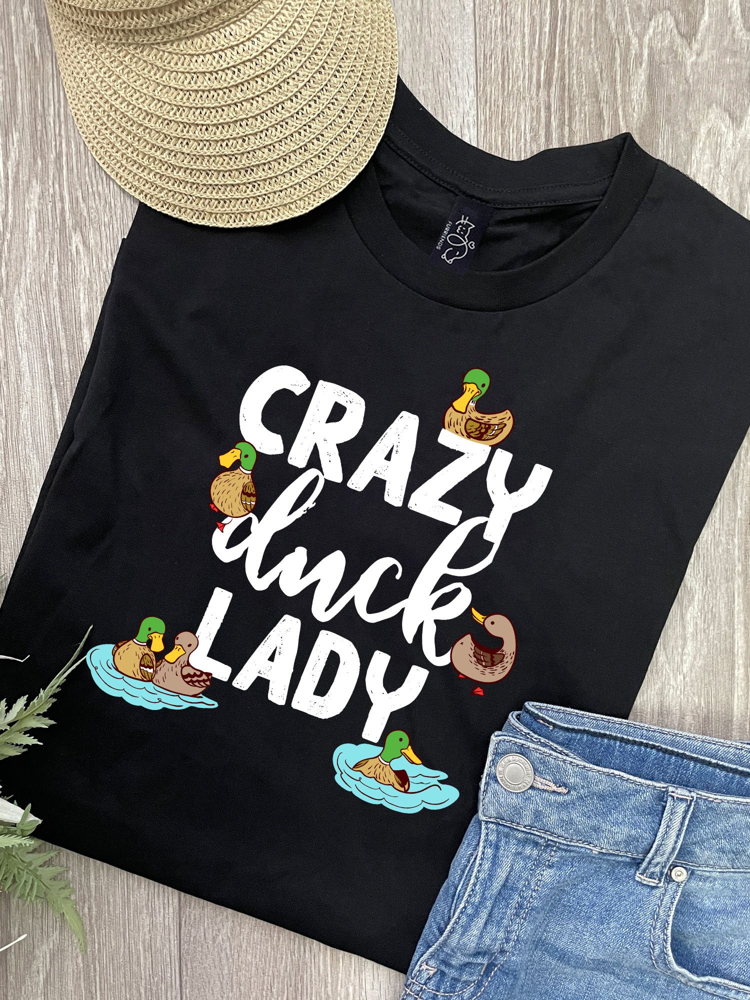Crazy Duck Lady
