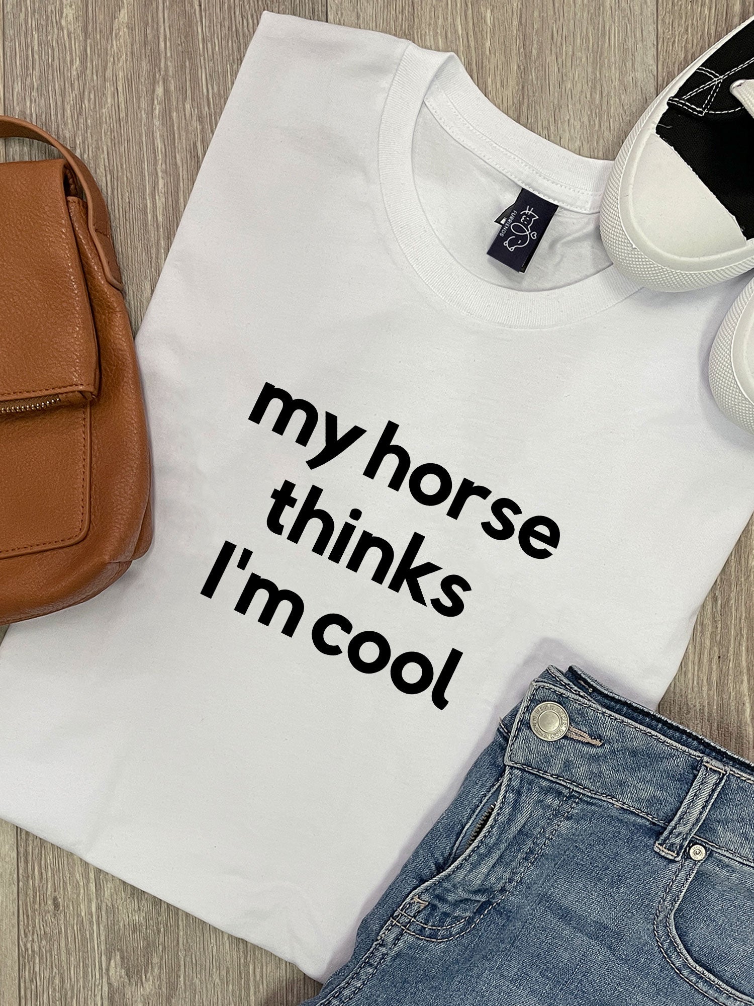 My Horse Thinks I'm Cool Ava Women's Regular Fit Tee