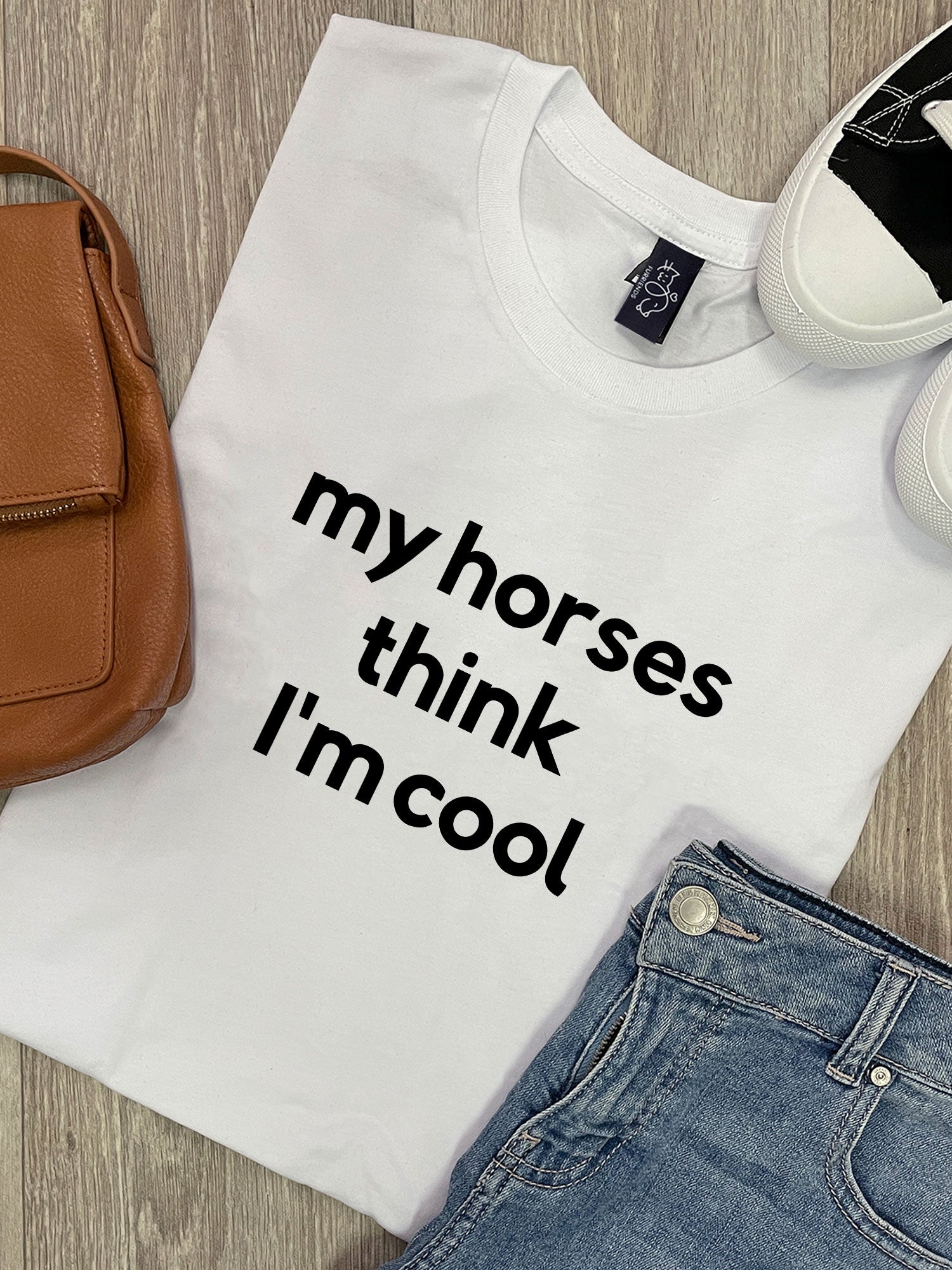 My Horse Thinks I'm Cool Ava Women's Regular Fit Tee