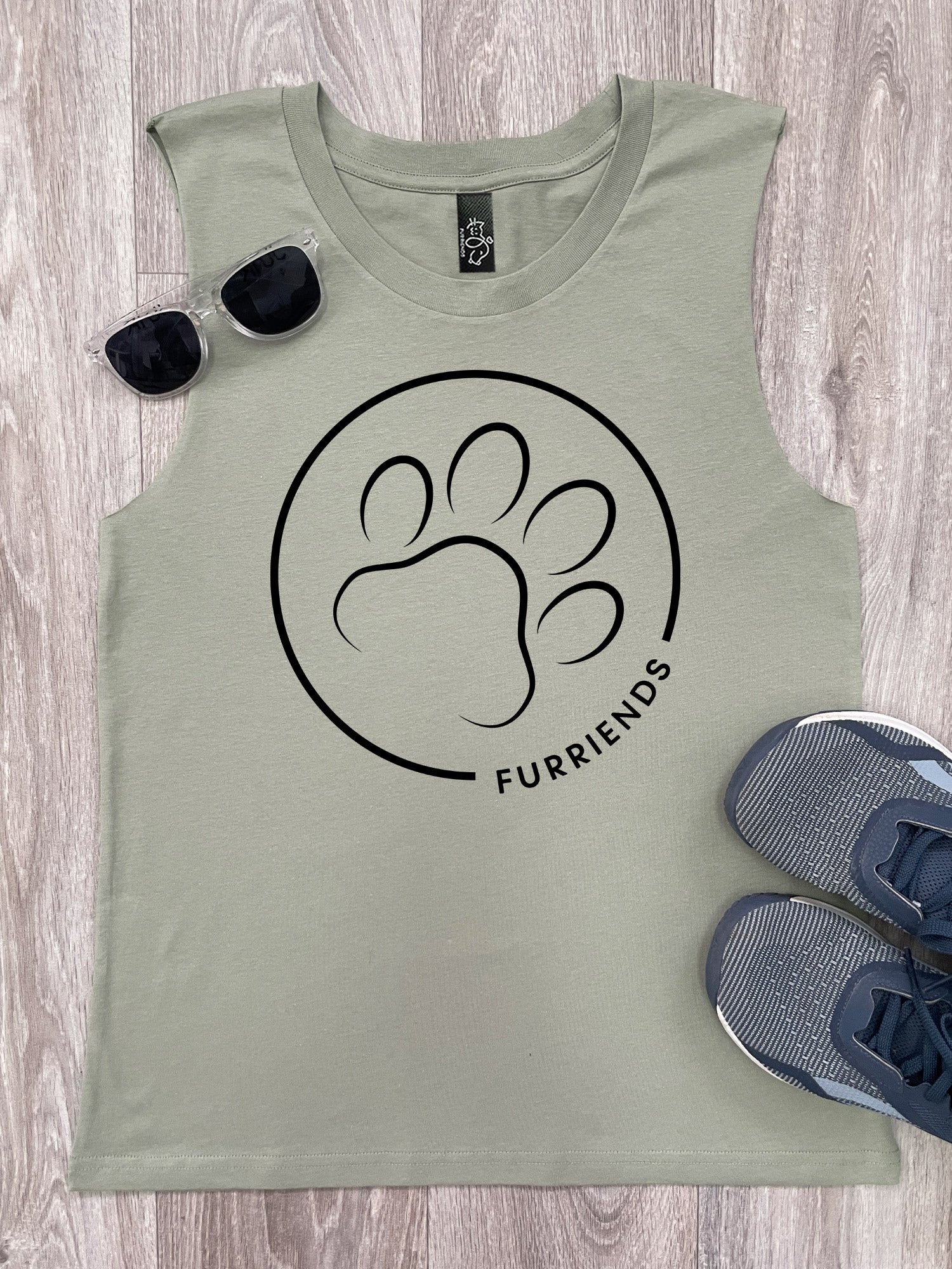 Paw Print Marley Tank