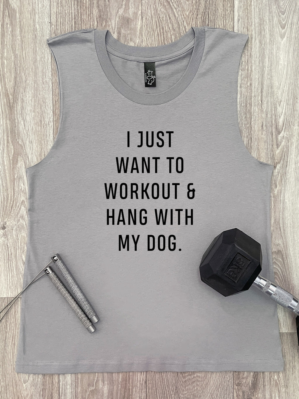Workout & Hang With My Dog Marley Tank
