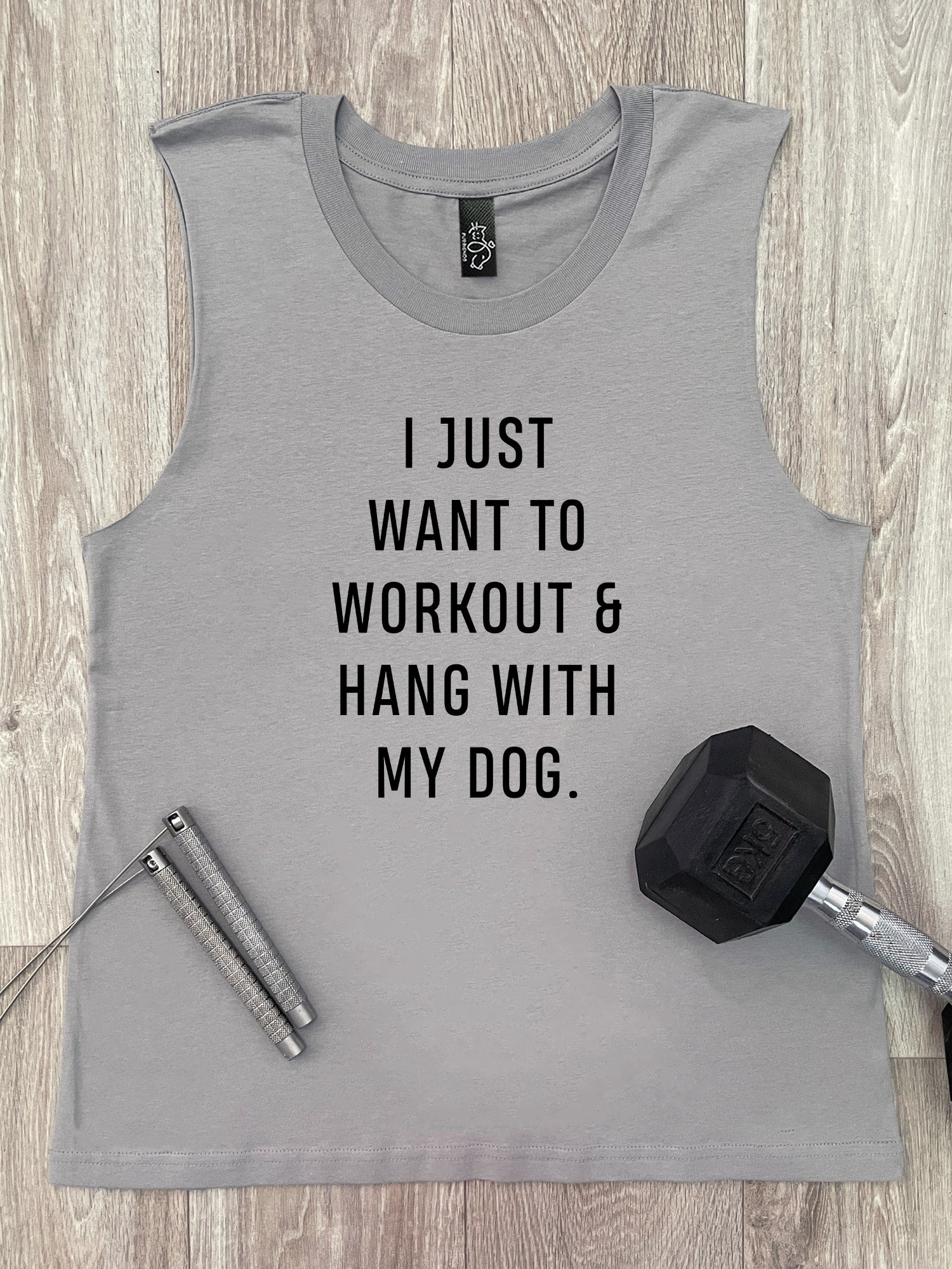 Workout & Hang With My Dog Marley Tank