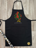 Peck The Halls Bib Apron