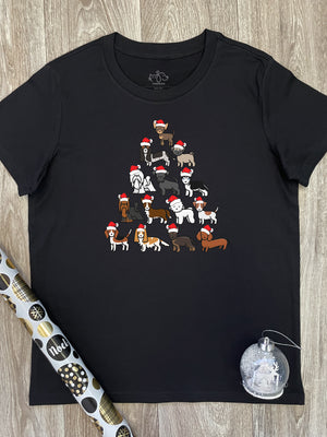 Merry Woofmas Tree Ava Women's Regular Fit Tee
