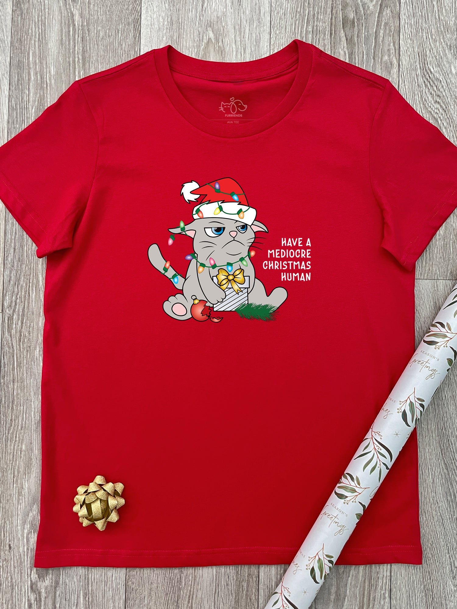 Mediocre Christmas Ava Women's Regular Fit Tee