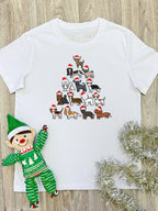 Merry Woofmas Tree Ava Women's Regular Fit Tee