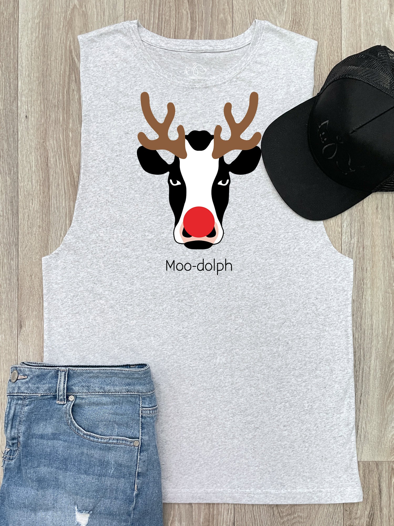 Moody Moo-dolph Axel Drop Armhole Muscle Tank