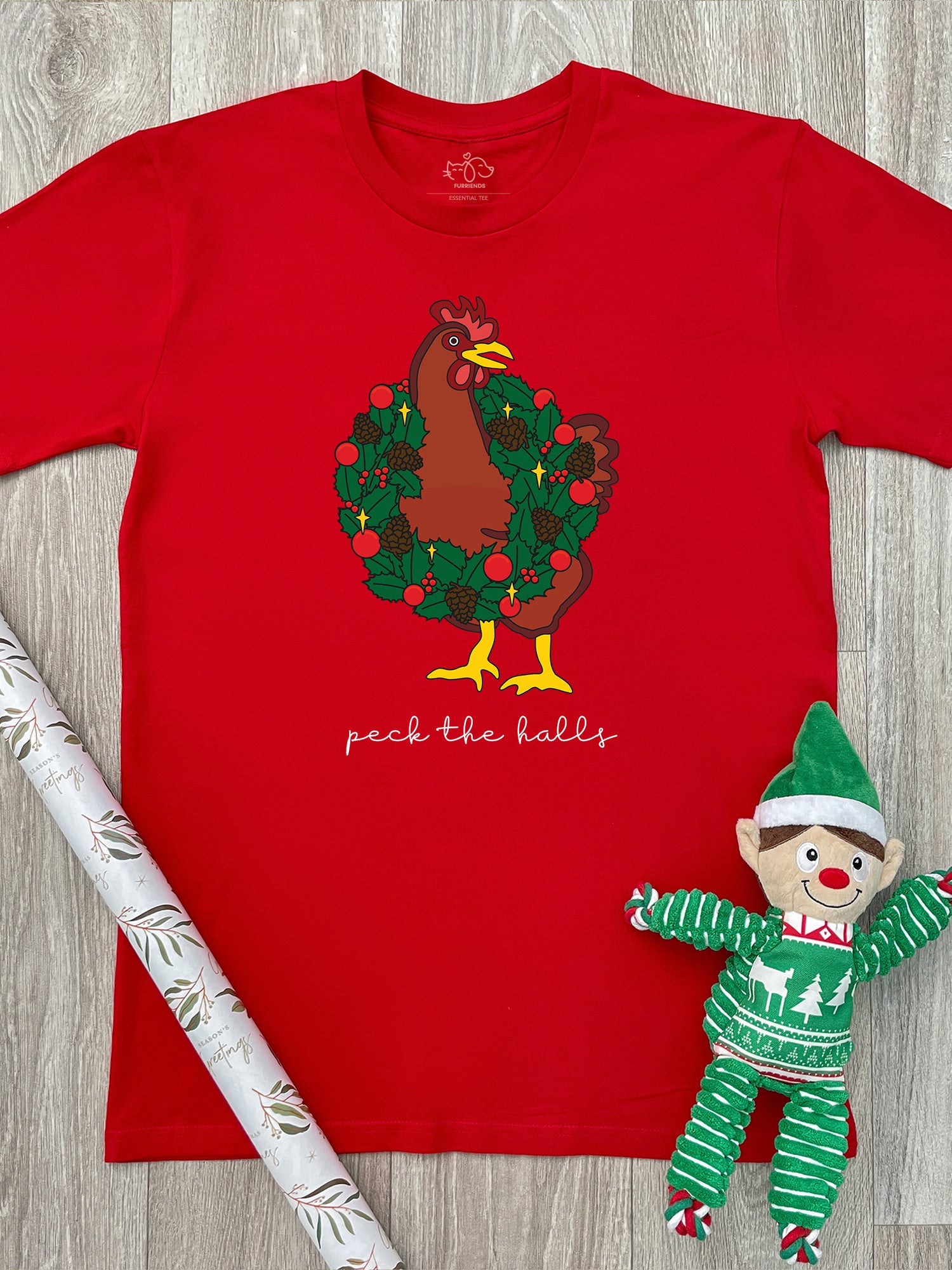 Peck The Halls Essential Unisex Tee