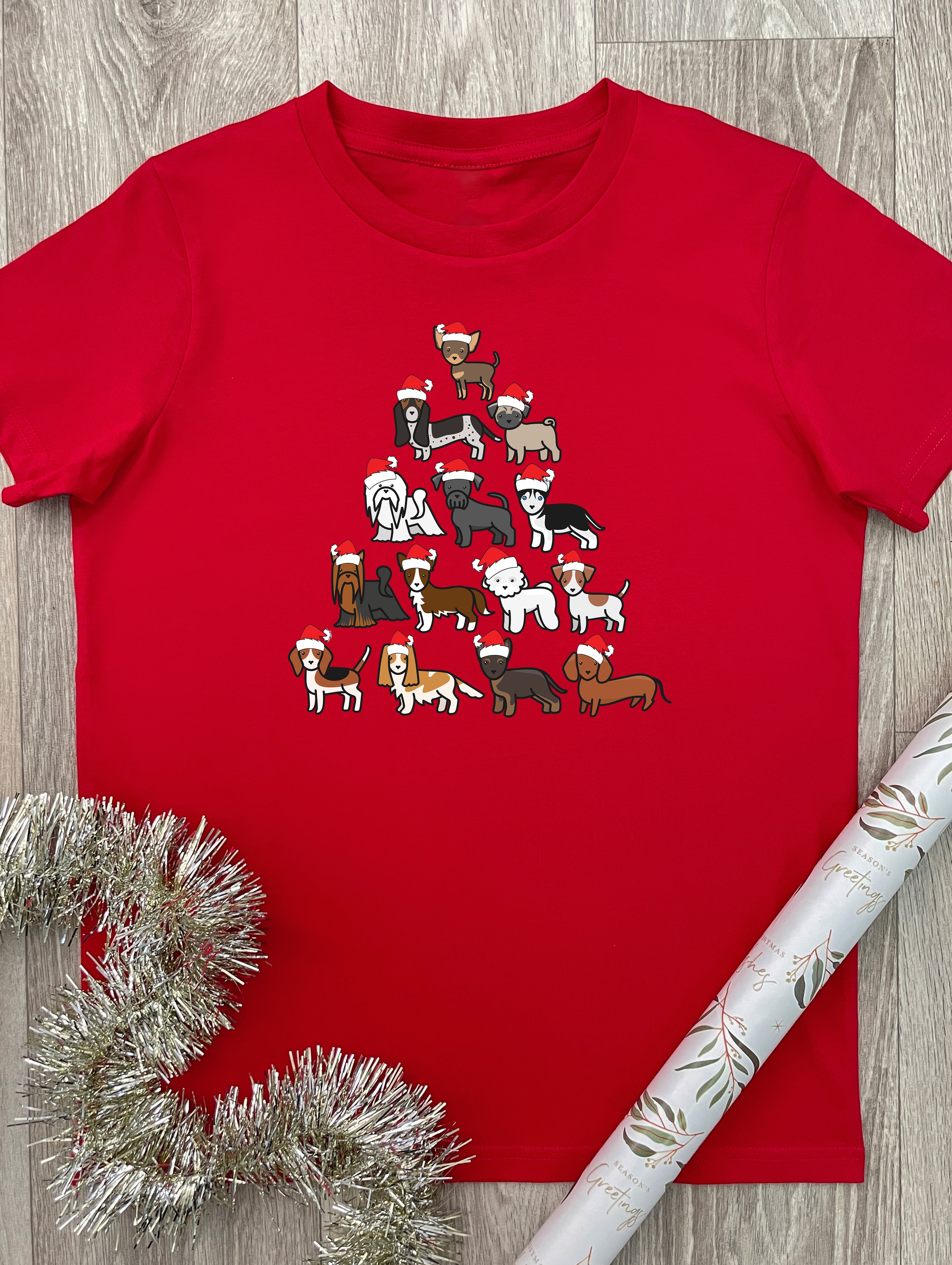 Merry Woofmas Tree Youth Tee