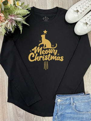 Meowy Christmas Olivia Long Sleeve Tee