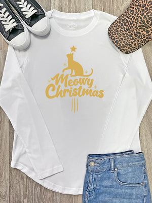 Meowy Christmas Olivia Long Sleeve Tee