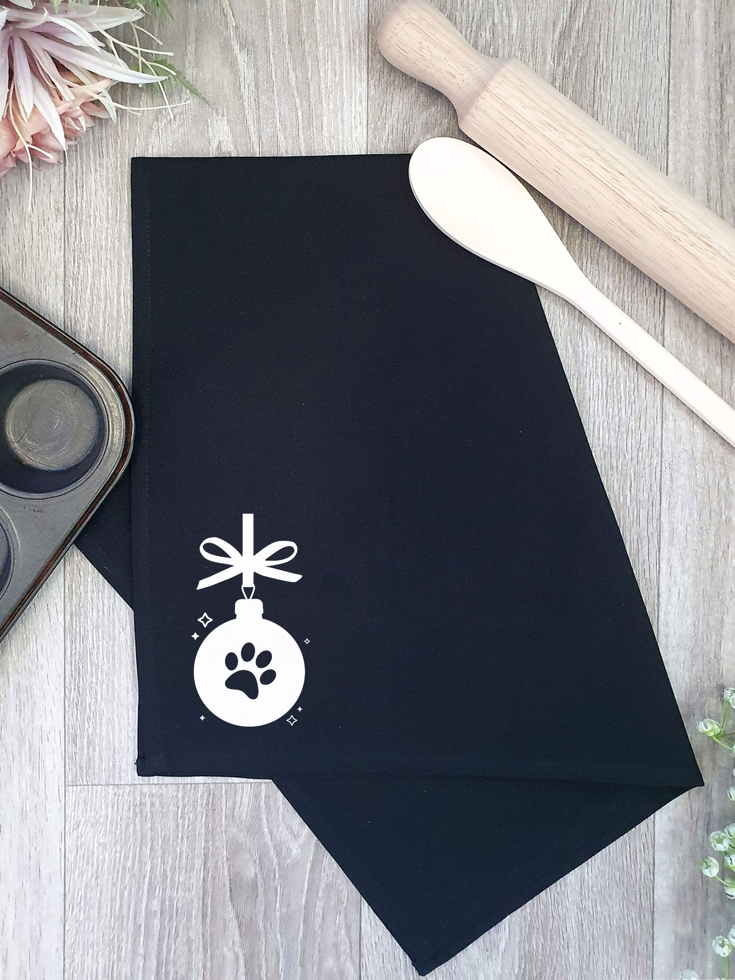 Pet Lovers Christmas Tea Towel