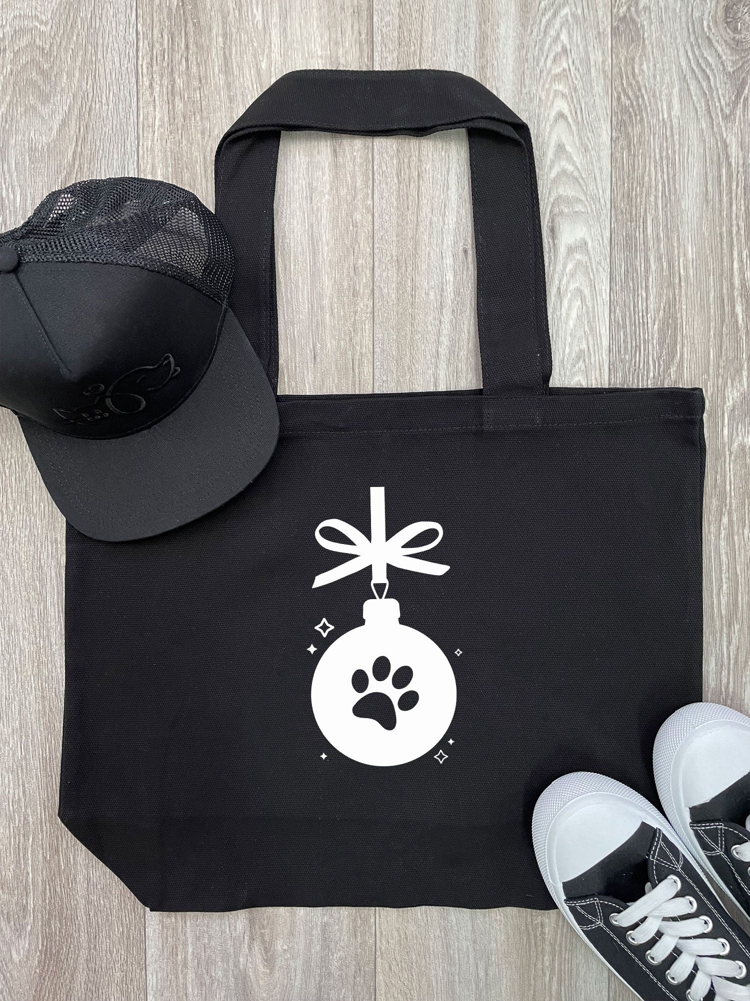 Pet Lovers Christmas Stella Tote Bag