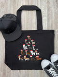 Merry Woofmas Tree Stella Tote Bag