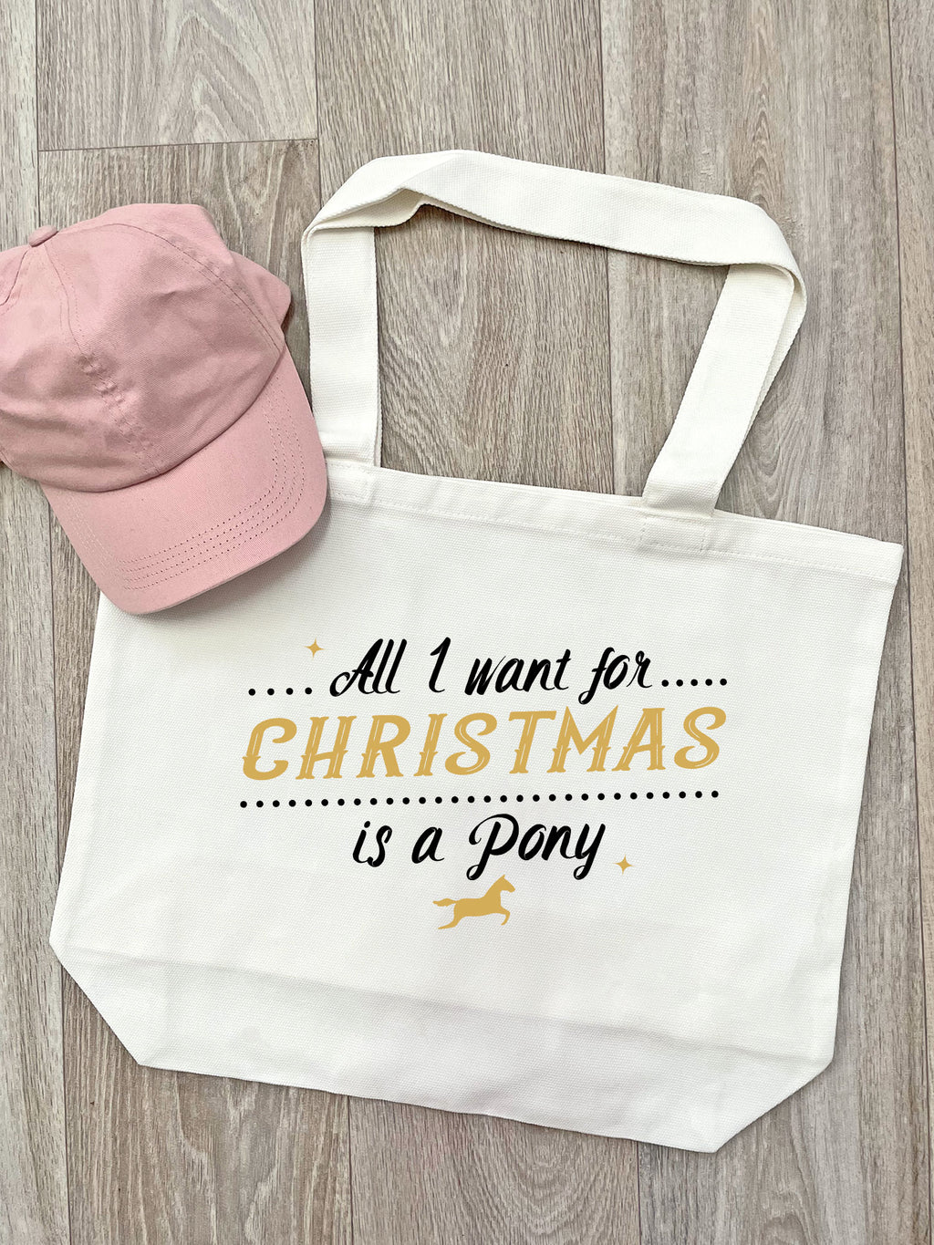 All I Want For Christmas Is A Pony Stella Tote Bag