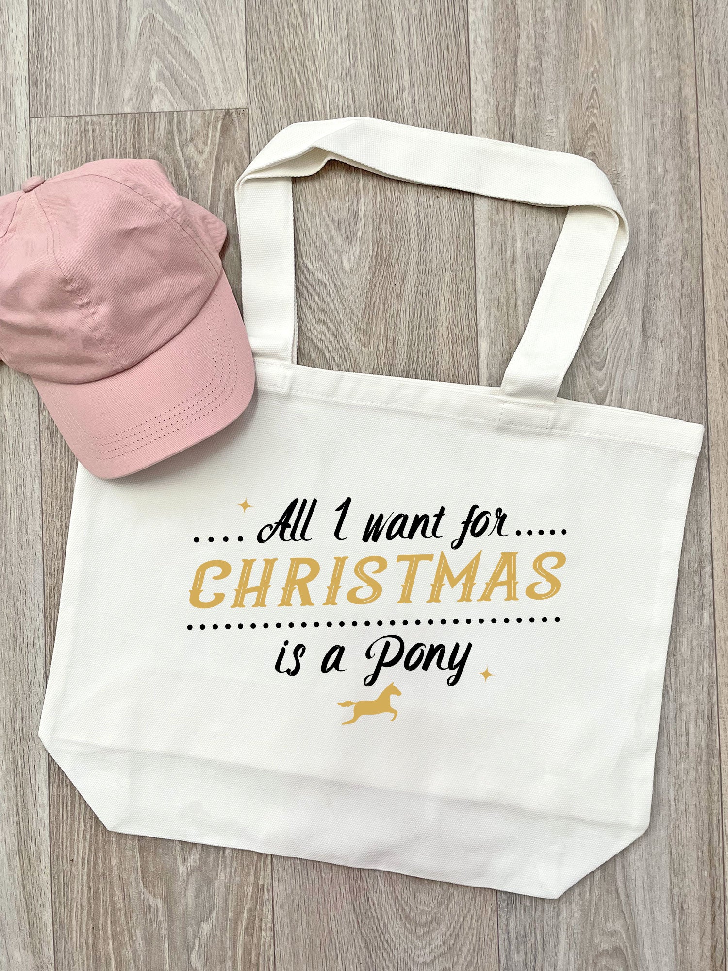 All I Want For Christmas Is A Pony Stella Tote Bag