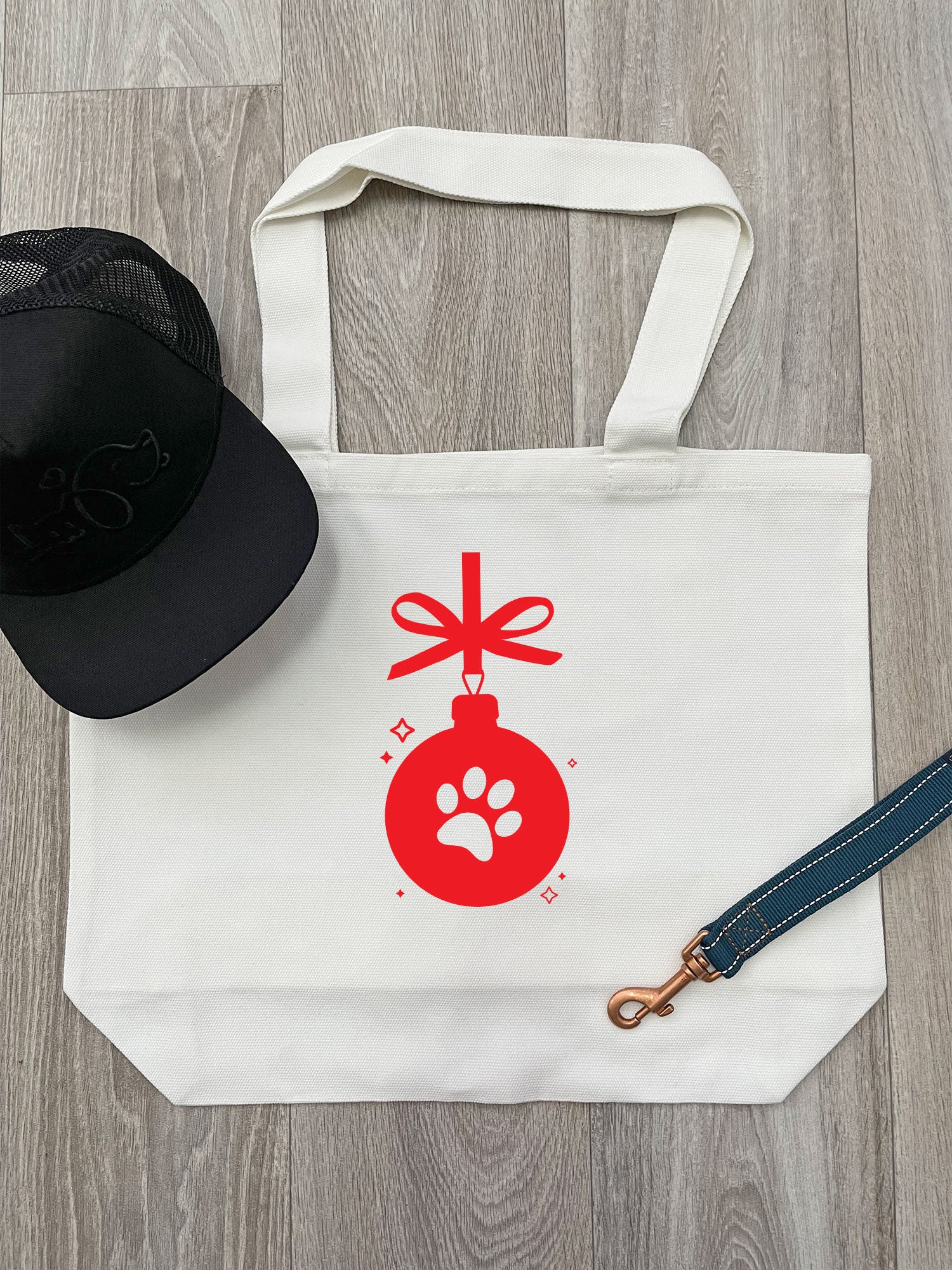 Pet Lovers Christmas Stella Tote Bag