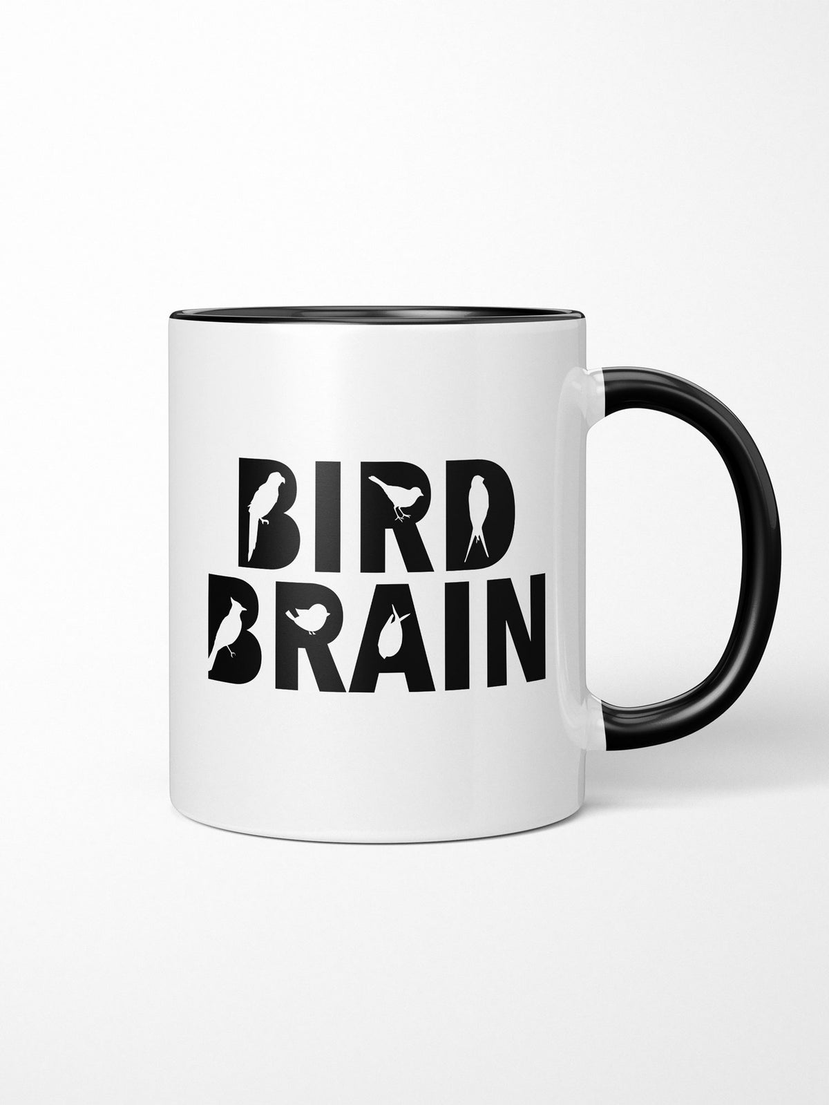 Bird Brain Ceramic Mug