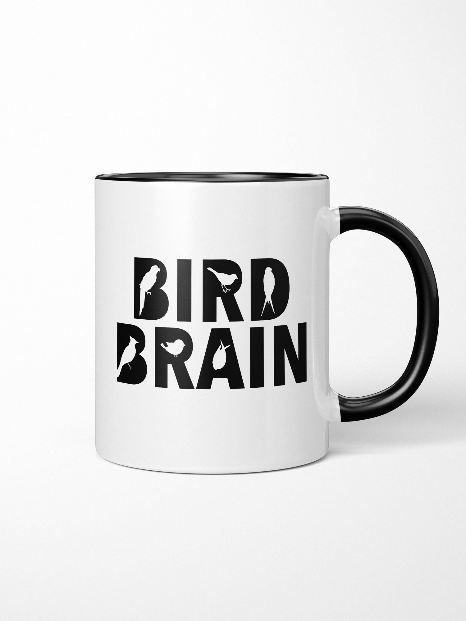 Bird Brain Ceramic Mug