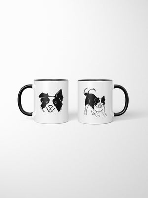 Border Collie Ceramic Mug