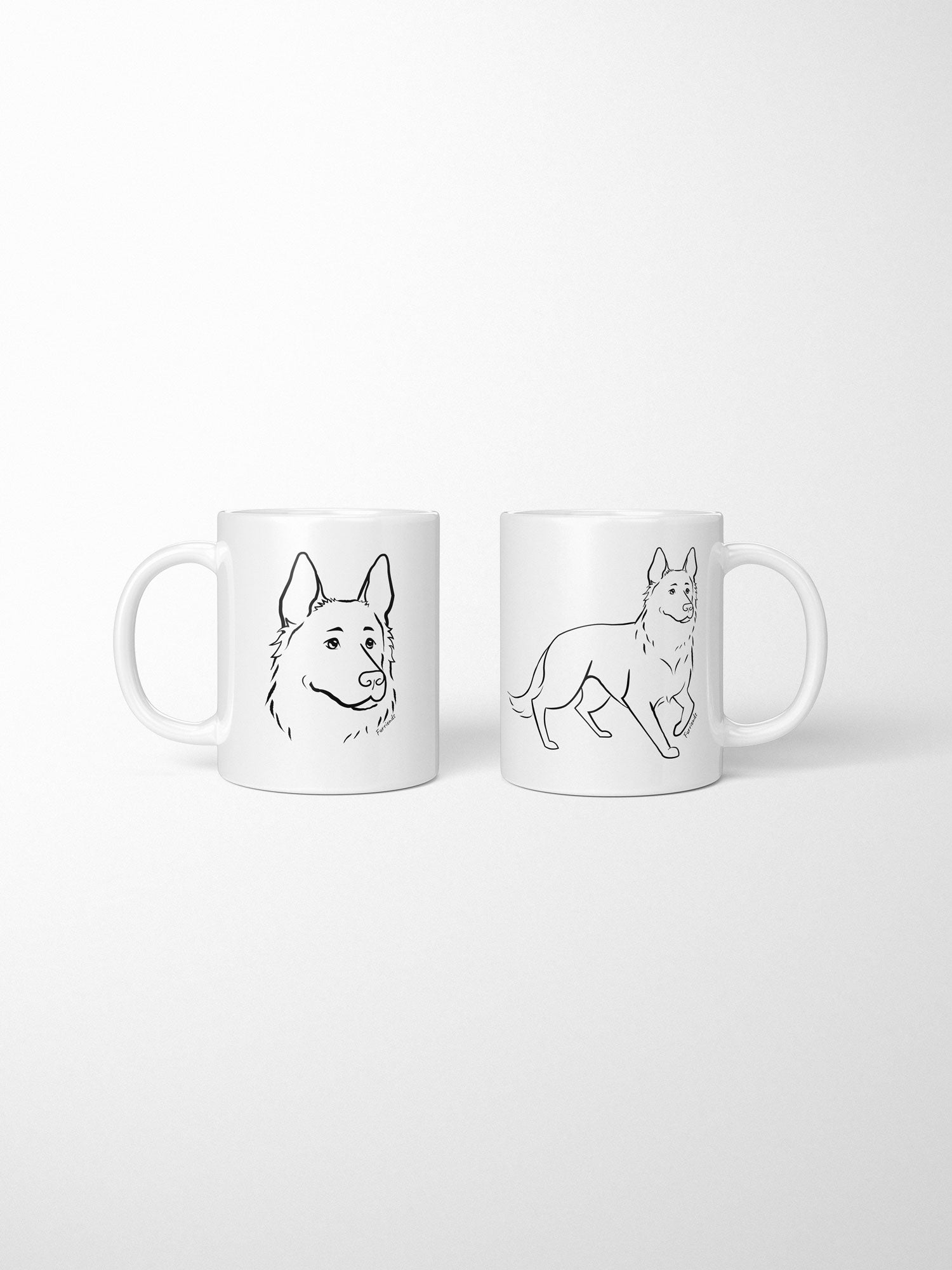 German Shepherd Ceramic Mug