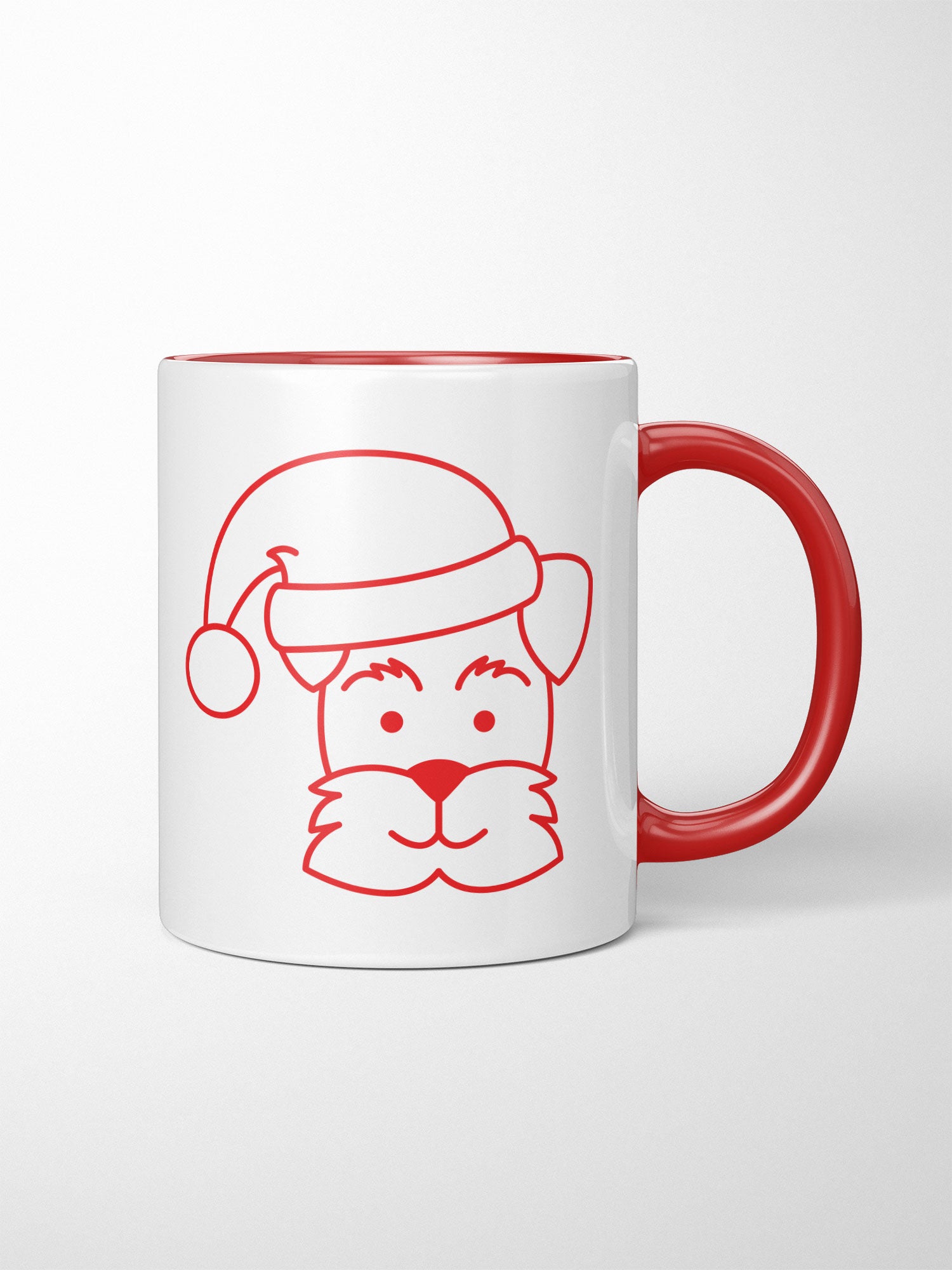 Eggnog The Dog Ceramic Two Tone Mug