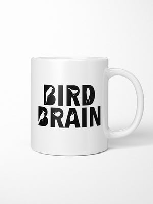 Bird Brain Ceramic Mug