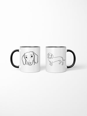 Dachshund Ceramic Mug