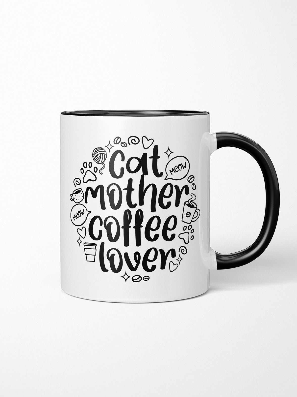 Cat Mother Coffee Lover Ceramic Mug