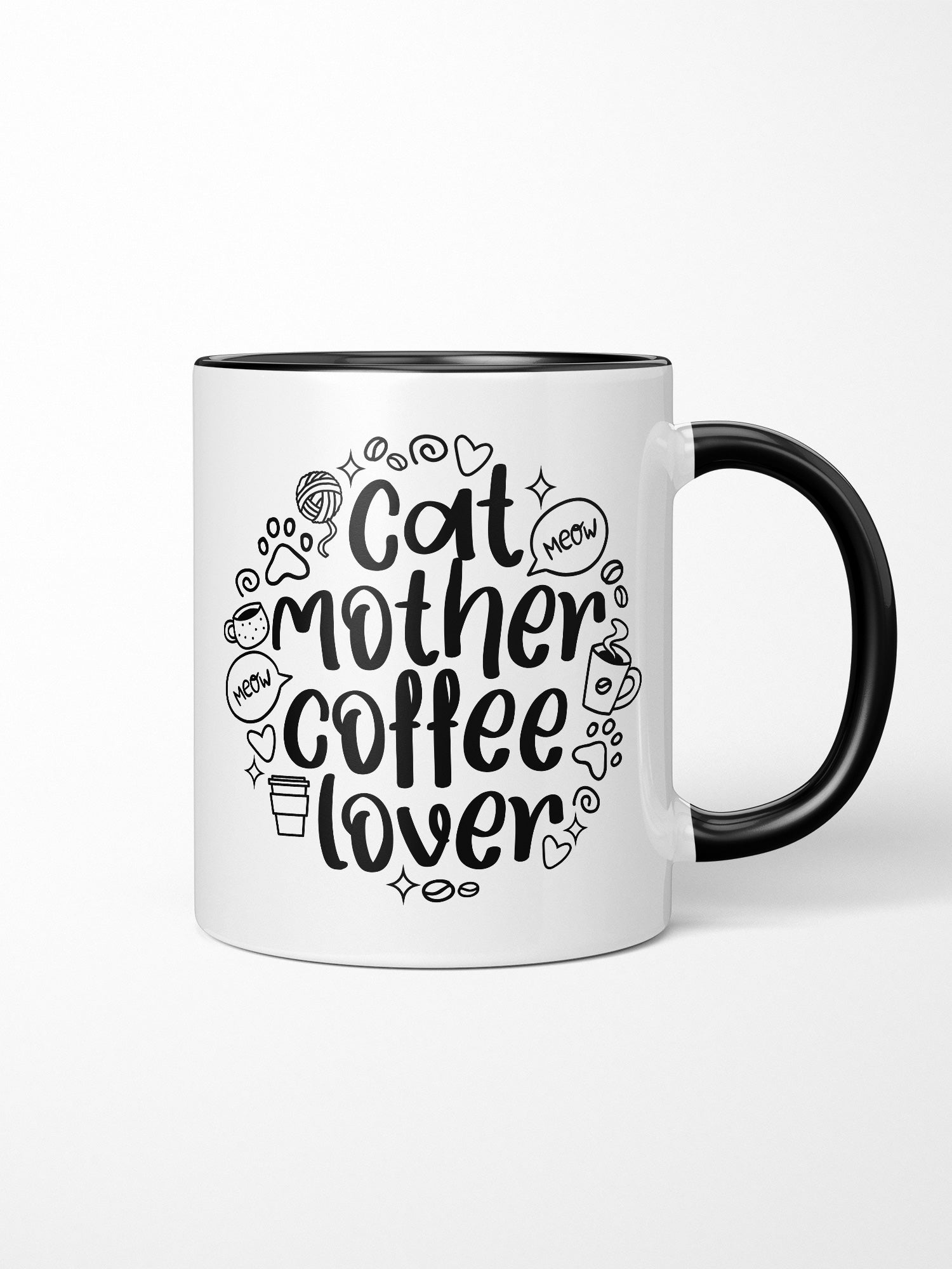 Cat Mother Coffee Lover Ceramic Mug