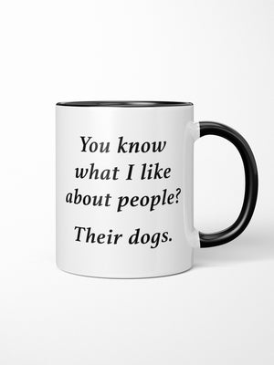 What I Like About People Ceramic Mug