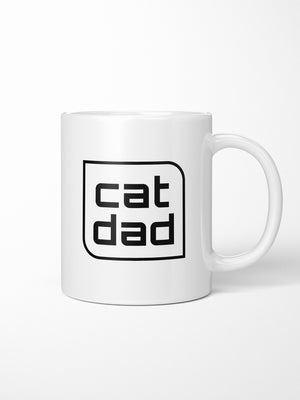 Cat Dad Ceramic Mug