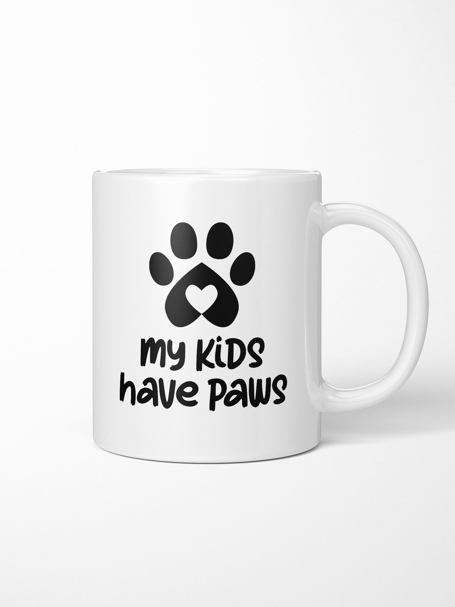 My Kids Have Paws Ceramic Mug