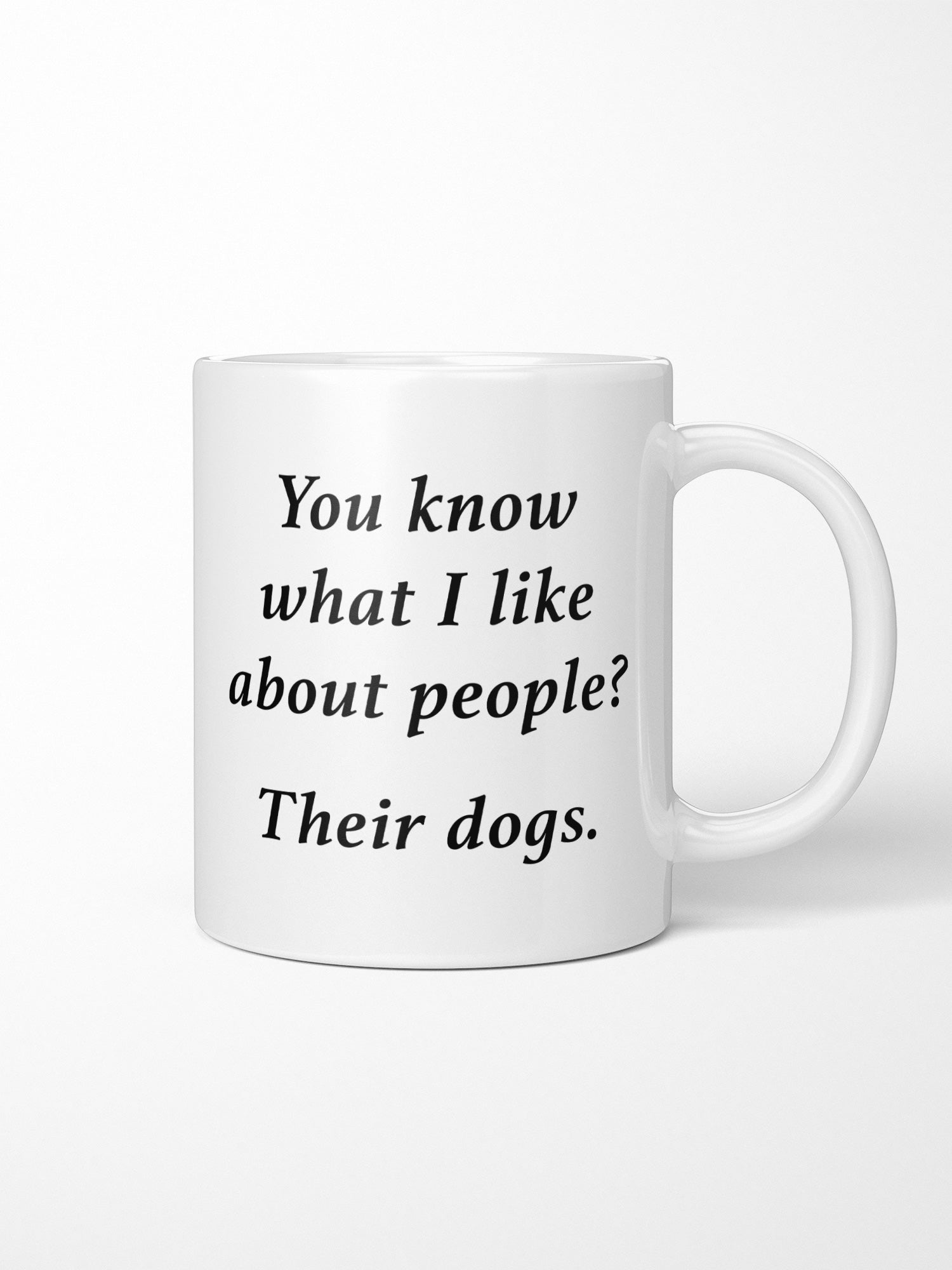 What I Like About People Ceramic Mug