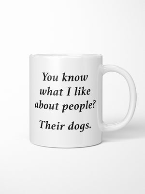What I Like About People Ceramic Mug