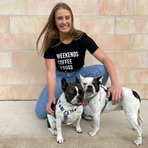 Weekends, Coffee & Dogs Chelsea Slim Fit Tee