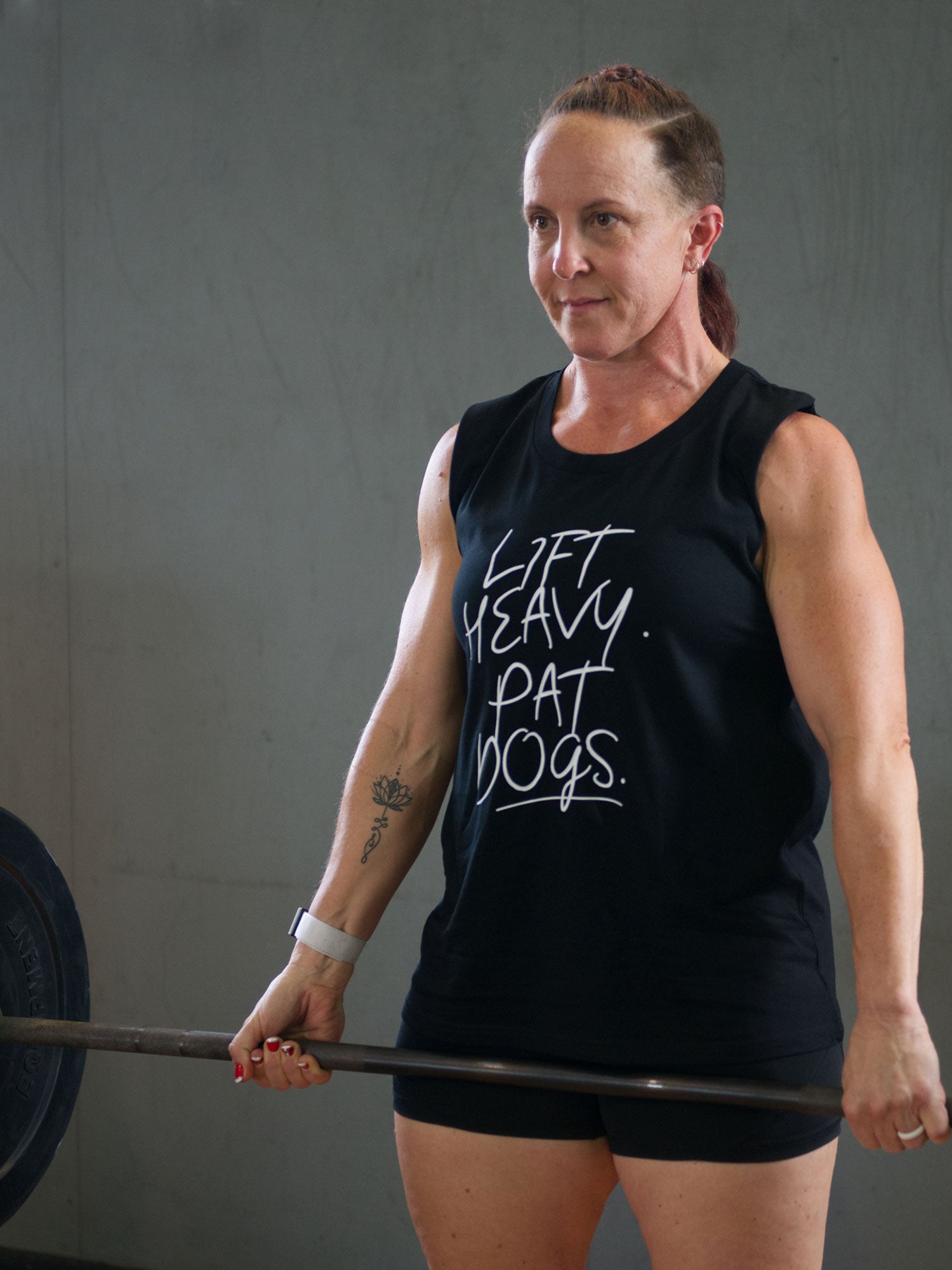Lift Heavy. Pat Dogs. Marley Tank