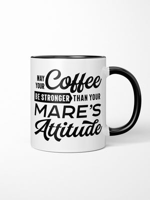 Mare's Attitude Ceramic Two Tone Mug