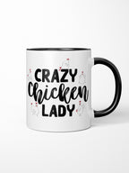 Crazy Chicken Lady Ceramic Mug