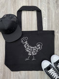 Peck You In The Face Stella Tote Bag