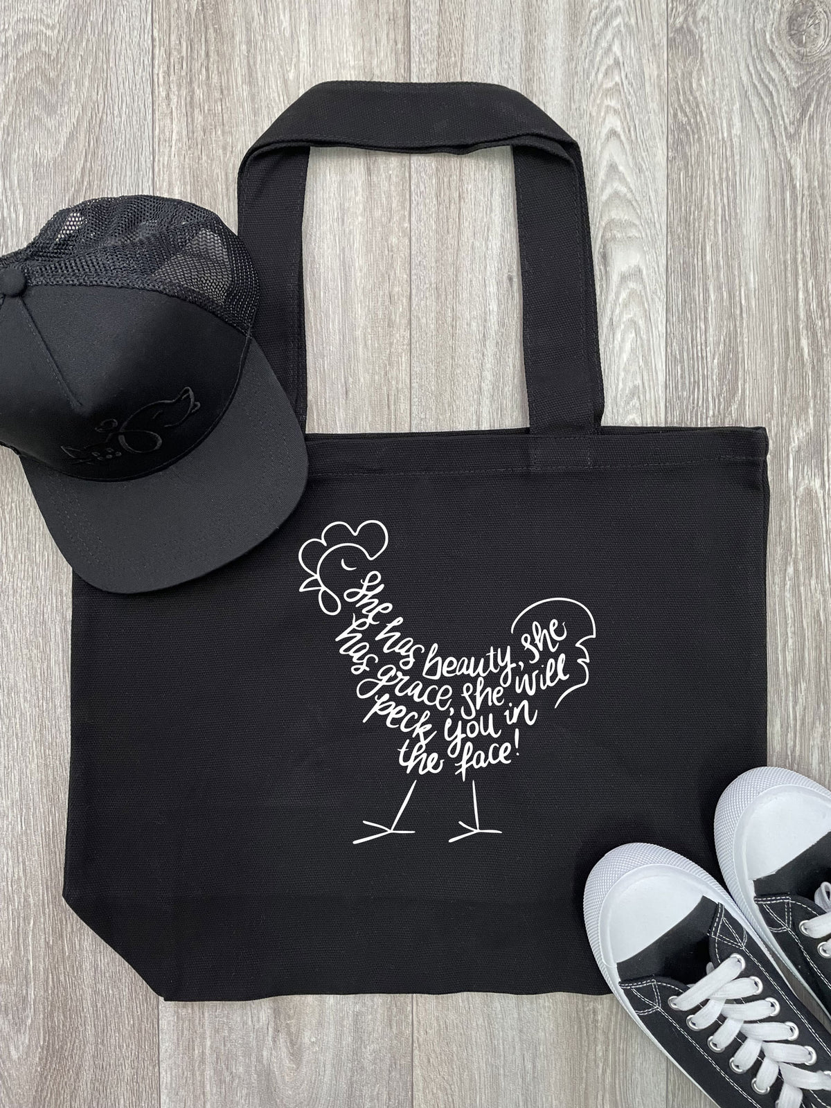 Peck You In The Face Stella Tote Bag