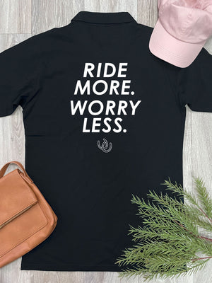 Ride More Worry Less Classic Polo Shirt