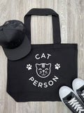 Cat Person Stella Tote Bag