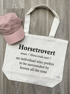 Horsetrovert Stella Tote Bag