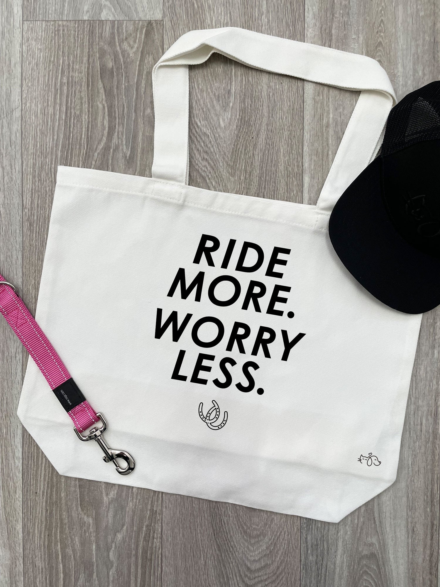Ride More Worry Less Stella Tote Bag